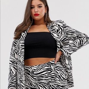 •ASOS• Blazer Dress Zebra Print 🦓